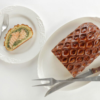 Salmon en Croute for 2, 4 or 8